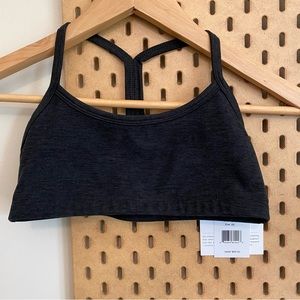 Beyond Yoga Black Spacedye Slim Racerback Bra